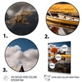 thumbnail image 3 of Designart "Reflecting on the Homestead at the Farmhouse" Landscape & Nature Floater Framed Canvas Print, 3 of 7