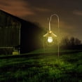thumbnail image 3 of 1 lámpara de farol solar vintage colgante de metal para jardín con multi, 3 of 9