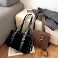 thumbnail image 2 of Bolsos de mujer 2023 Invierno Nuevo Retro Bolso de hombro grande Bolso casual Bolso de mujer sencillo y versátil Bolso bandolera, 2 of 5