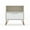 White, variant on Rockefeller 1.0 Mid-Century- Modern Nightstand with 1-Drawer in Black