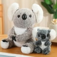 thumbnail image 5 of 25cm Kawaii Penguin Koala Mother and Son Plush Toys Soft Stuffed Animals Pillow Koala&Penguin Baby Toy Cuddly Gifts Friends Kids, 5 of 8