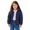 Navy, variant on LNMQLPDBS Girls Lightweight Packable Puffer Jacket Hooded Windproof Warm Winter Quilted Down Alternative Outerwear Coat for Casual Daily Outdoor Wear