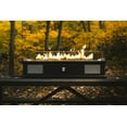 Ukiah Outside Tabletop Propane Gas Fire Pit with 40,000 BTU Output
