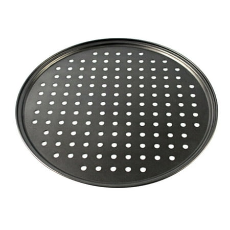 

YYNKM Kitchen Gadgets Hot Pizza Pan Non-Stick Coating Carbon Steel Crisper Portable Tool for Home DIY Home & Kitchen on Clearance Deals