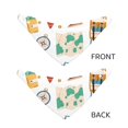 thumbnail image 6 of Kll Travel1 Dog Bandanas,Triangle Reversible Pet Scarf For Small Medium Large And Extra Large Dogs-Small, 6 of 8