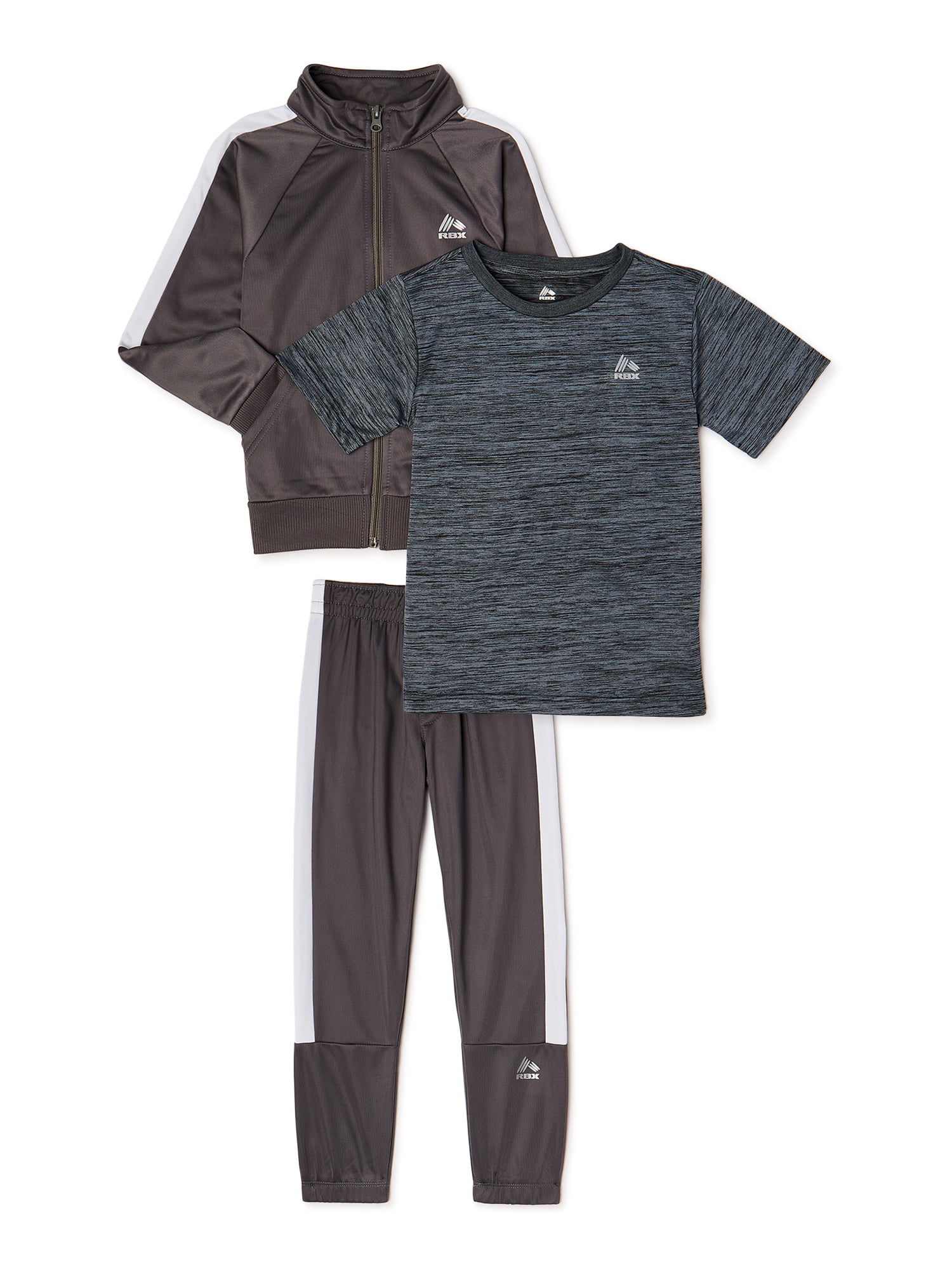 Hind Boys Athleisure T-Shirt and Jogger Track Set Toddler/Little/Big Boys 2 Full Sets