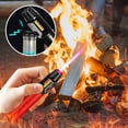 thumbnail image 6 of Windproof Adjustable Flame Butane Lighter | Rechargeable Metal & Ceramic | Refillable Powerful 1300°C Torch for Candles Fireplace BBQ Outdoor Cooking | Non-Slip Shockproof Portable Design, 6 of 6