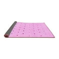 thumbnail image 2 of Ahgly Company Indoor Rectangle Solid Pink Modern Area Rugs, 7' x 10', 2 of 4