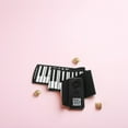 thumbnail image 1 of WHAMVOX Foldable 1Set Electric Piano Keyboard For Travel Suitable For Musicians In Black Silicone, 1 of 8