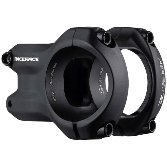 RaceFace Aeffect R Stem - 32mm 35 mm Clamp /-0 1 1/8" Aluminum Black