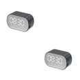 thumbnail image 3 of Altavoz inalámbrico Sidaley con pantalla LED Barra de sonido estéreo Caja de sonido Despertador Radio FM portátil Negro, 3 of 6