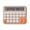 Khaki, variant on Hvmvliv Calculator Computing Counter Small and Cute Desktop Calculator Simples-Thin 12-Bit Screen Display Is Clear,Easy to Open and Read Office Pink