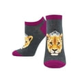 thumbnail image 2 of Ladies Queen Of The Pride Graphic Ped Socks, 2 of 2