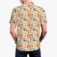 thumbnail image 6 of Salouo Autumn With Hedgehog for Men's Short Sleeve Polo Shirts,Polo Shirts for Men Performance Short Sleeve Golf Shirt Athletic Casual Collared T-Shirt-Medium, 6 of 8