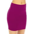 thumbnail image 2 of Vivian's Fashions Skirt - Cotton Mini Skirt (Junior and Junior Plus Sizes), 2 of 3