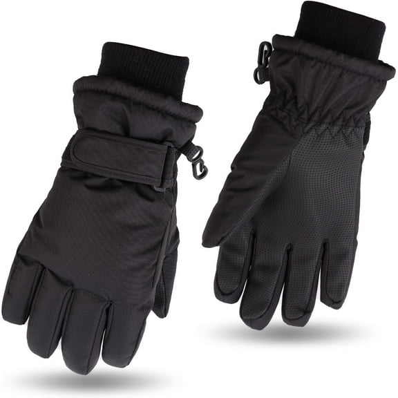 Jtbuh XLY Winter Kids Ski Gloves Boys Girls Cold Weather Snow Glove Waterproof Ski Snowboard Gloves with Fleece Lining