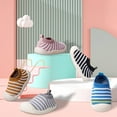 thumbnail image 6 of Baby First-Walking Shoes 1-4 Years Kid Shoes Trainers Toddler Infant Boys Girls Soft Sole Non Slip Cotton Canvas Mesh Breathable Lightweight TPR Material Slip-on Sneakers Outdoor, 6 of 6