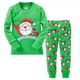 thumbnail image 4 of SAILEROAD-Conjunto de Pijama para niños, ropa de dormir de manga larga de algodón, con copos de nieve y Navidad, 4 of 4