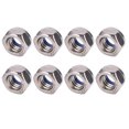 thumbnail image 2 of Nylon Stainless Steel Lock Nuts,50Pcs Lock Nuts Nylon Lock Nuts Self Locking Nuts Top-Notch Performance, 2 of 8