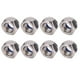 thumbnail image 1 of Tuercas autoblocantes, 50 piezas Tuercas de seguridad Nylon Nylon Tuercas de seguridad de acero inoxidable Herramientas de hardware Lograr más, 1 of 8
