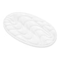 thumbnail image 1 of Paint Plates For Painting White Imitation Ceramic 1Set 9.02X5.24X0.51In, 1 of 5