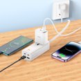 thumbnail image 2 of 65W Multifunctional Safety Socket USB-Cx2+USB-Ax2+Socketx1, 2 of 5