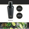 Thyme & Table Cocktail Shaker, Black Iridescent