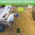 thumbnail image 2 of GoSports Chip N Stick Golf Game - Includes 1 Chip N Stick Game Mat, 16 Grip Golf Balls, and Chipping Mat, Multi, 2 of 5