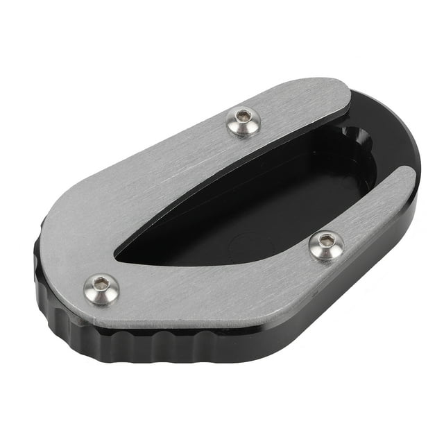 Filfeel Side Stand Extension Pad Motorcycle Side Stand Enlarge Pad Kickstand Extension Fit For Bonneville T100 / T120
