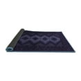 thumbnail image 2 of Ahgly Company Indoor Square Persian Blue Traditional Area Rugs, 6' Square, 2 of 4