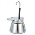 thumbnail image 1 of Cafetera Moka de Acero Inoxidable 304, de un Solo Tubo, 50 Ml, con Colador Antideslizante para Alimentos., 1 of 5