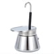 thumbnail image 1 of Cafetera Moka de Acero Inoxidable 304, de un Solo Tubo, 50 Ml, con Colador Antideslizante para Alimentos., 1 of 5