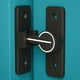 thumbnail image 2 of Matsuzay Cerradura de pestillo de puerta Amplia gama de aplicaciones Cerradura de puerta resistente Antirrobo Puerta de varios colores Dag Decoración del hogar Qinggu, 2 of 6