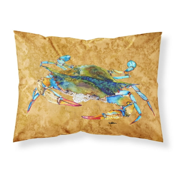 Carolines Treasures 8655PILLOWCASE Crab Fabric Standard Pillowcase Standard multicolor