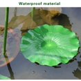 thumbnail image 3 of Lirio de agua artificial, adecuado para plantas flotantes y hojas de loto realistas en hogares, jardines, estanques, piscinas, acuarios y paisajes 8 piezas ER, 3 of 5