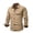 X-Khaki, variant on Men's Plaid Lined Shacket Long Sleeve Western Cowboy Button Down Shirts Jackets Lightweight Overshirts with Pockets Black L