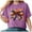 Purple_1, variant on Godom Halloween T-Shirt Women Graphic Tees Shirt Short Sleeve Casual Funny Halloween Party Shirts