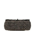 thumbnail image 3 of Pre-Owned Chanel Mini Matelasse 20 Coco Mark Crossbody Chain Shoulder Bag Grey Tweed... (Good), 3 of 11