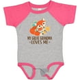 thumbnail image 3 of Inktastic My Great Grandma Loves Me Fox Boys or Girls Baby Bodysuit, 3 of 5