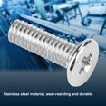 thumbnail image 1 of 100 Uds Tornillo De Cabeza Plana Tornillo De Cabeza Plana M2.5 × 3/4/5/6/8/10/12mm Accesorios De Reparación De Tornillos De Acero Inoxidable, 1 of 7