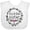 AA-White, variant on Inktastic Middle Sister Leaves, Circle, Heart Girls Baby Bib
