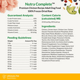 thumbnail image 6 of Ultimate Pet Nutrition Nutra Complete Premium Chicken Freeze-Dried Raw Dog Food 16 oz., 6 of 8