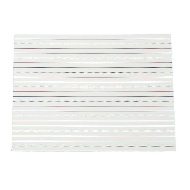 Lined Dry Erase Boards Educational 12 Pieces