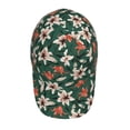 thumbnail image 4 of Naloa Original Classic Low Profile Hat Men Women Baseball Cap Dad Hat Adjustable Unconstructed Lilies Flowers Print Cap, 4 of 9