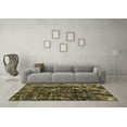 thumbnail image 3 of Ahgly Company Indoor Rectangle Abstract Brown Modern Area Rugs, 8' x 10', 3 of 4
