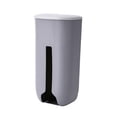 thumbnail image 1 of 1Pc Wall-mounted Plastic Bag Storage Box Simplicity Wall Hanging Garbage Bag Storage Container, 1 of 4