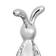 thumbnail image 3 of Figura Decortiva - Forma de Conejo Plateado, 3 of 3