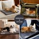 thumbnail image 5 of Washable Dog Crate Bed for Large Dogs, Reversible Foam Floor Pet Mat, Versatile Lightweight Pet Crate Pad for Cages, 5 of 5