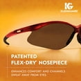 thumbnail image 4 of Lentes de seguridad KLEENGUARD V30 Nemesis color humo antiempañantes, 12 pares, 4 of 9