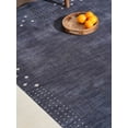 thumbnail image 6 of Rugsotic Carpets Handmade Rugs Hand Knotted Loom Rectangle 3'x5' Charcoal Wool for Indoor Use, 6 of 11